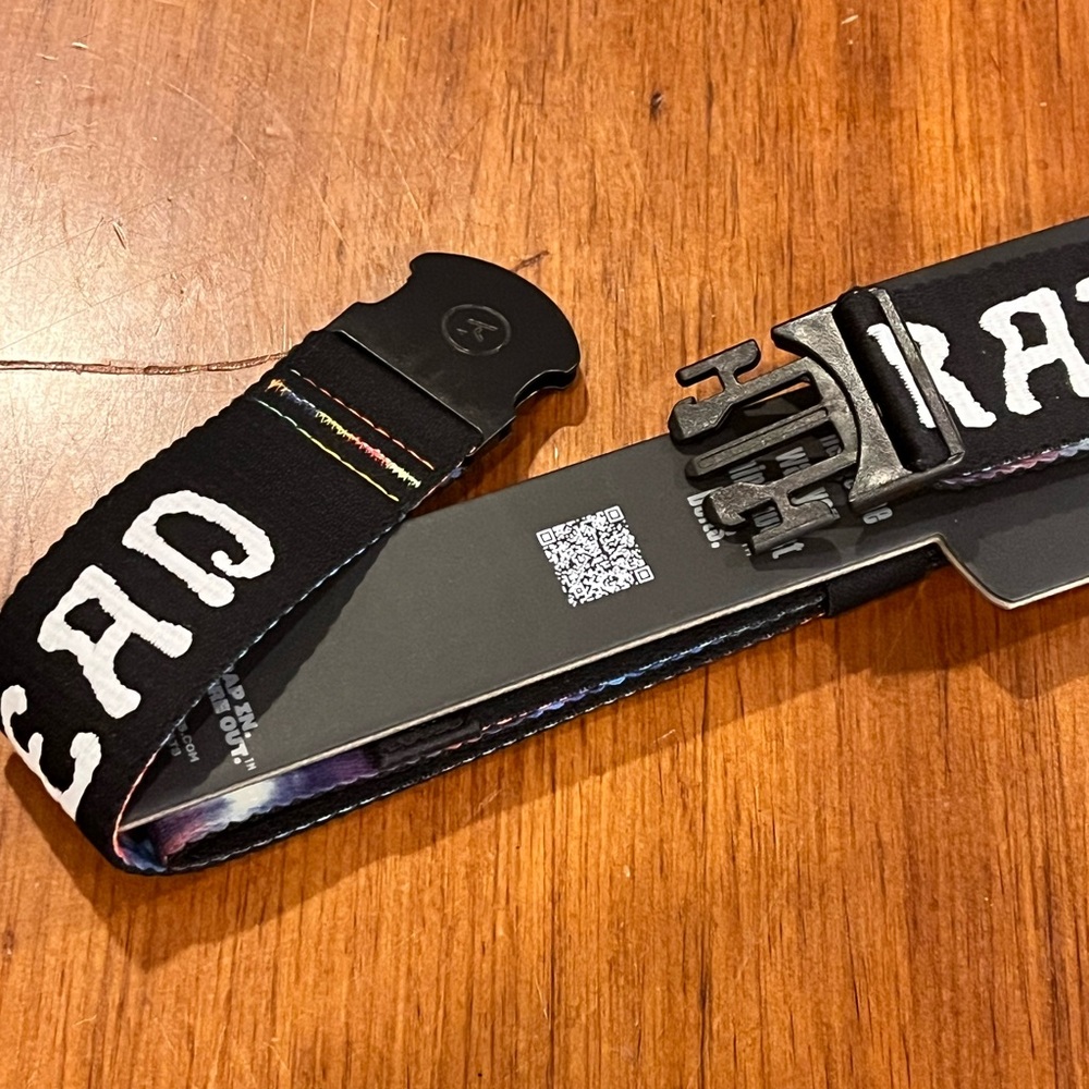 Arcade x The Grateful Dead Dancing Bear Belt new Adjustable Up To 40” - Picture 4 of 14